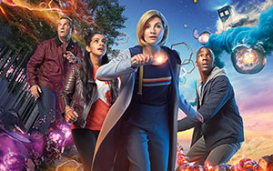 Poster of `Doctor Who` - a British science fiction TV series by BBC